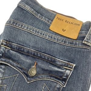 True Religion 36 Geno Relaxed Slim Denim Jeans